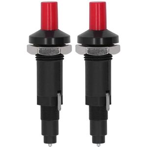 WOIYIC Piezoelectric Igniter,1 Out 2 Button Igniter,Piezo Spark Igniter,Barbecue Grill Igniter,for Gas Barbecue Electrode Igniter-2 Pieces WOIYIC Piezoelectric Igniter,1 Out 2 Button Igniter,Piezo Spark Igniter,Barbecue Grill Igniter,for Gas Barbecue Electrode Igniter-2 Pieces