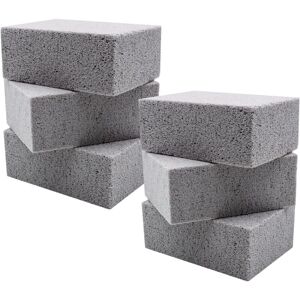 COOCHEER Set of 6 Grill Cleaning Stones, Reusable Cleaning Stone Blocks, Grill Stone Cleaner Pumice Stone for Cleaning Grill Grates/Grill Plates/Oven Tiles COOCHEER Set of 6 Grill Cleaning Stones, Reusable Cleaning Stone Blocks, Grill Stone Cleaner Pumice Stone for Cleaning Grill Grates/Grill Plates/Oven Tiles