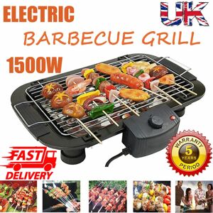 Briefness - Electric Table Top Grill bbq Barbecue Garden Camping Indoor Smoke Free Cooking Briefness - Electric Table Top Grill bbq Barbecue Garden Camping Indoor Smoke Free Cooking