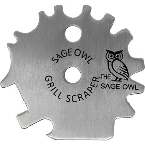 COOCHEER Bristle-Free Stainless Steel Grill Scraper: Multi-Purpose Outdoor Grill Cleaner, Smoker Accessories, Cookware & Grilling Gadget, Christmas Gift for COOCHEER Bristle-Free Stainless Steel Grill Scraper: Multi-Purpose Outdoor Grill Cleaner, Smoker Accessories, Cookware & Grilling Gadget, Christmas Gift for