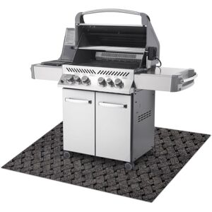 Rugsx - vectra 316 protective grill mat for terrace, outdoor - beige beige 150x200 cm Rugsx - vectra 316 protective grill mat for terrace, outdoor - beige beige 150x200 cm