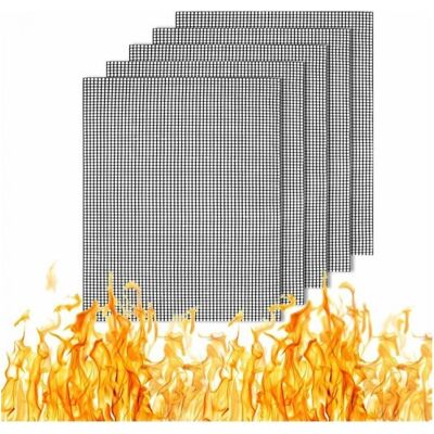 OEM Mesh Bbq Grill Mat, 5pcs Non-stick Bbq Grill Mat Reusable Barbecue Mats Durable Bbq Mesh Cooking Mat For Charcoal, Gas, Electric Grill OEM Mesh Bbq Grill Mat, 5pcs Non-stick Bbq Grill Mat Reusable Barbecue Mats Durable Bbq Mesh Cooking Mat For Charcoal, Gas, Electric Grill