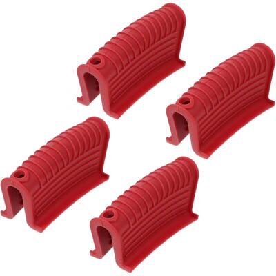 TEHTUY Sets Pot Handle Sleeves Heat Insulated Pot Grip Stove Handle Cover Warm Pads Oven Mitts Stove Handle Sleeves Pan Lid Holder Plate 2 pieces 2 TEHTUY Sets Pot Handle Sleeves Heat Insulated Pot Grip Stove Handle Cover Warm Pads Oven Mitts Stove Handle Sleeves Pan Lid Holder Plate 2 pieces 2