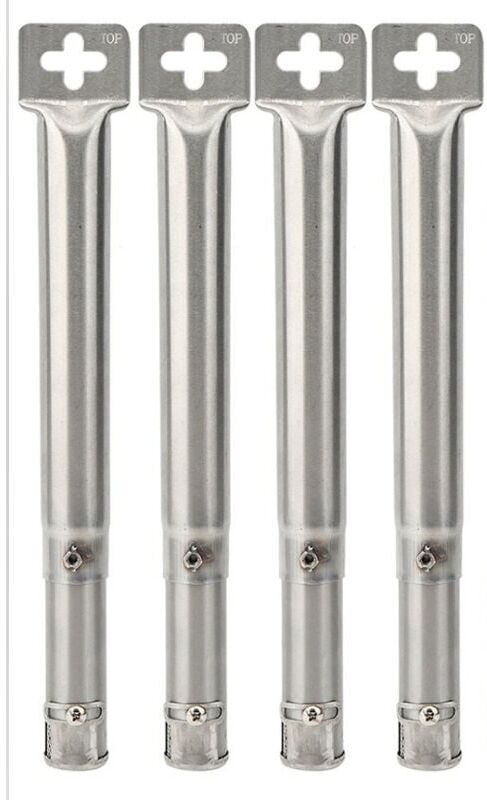 TONCHEAN 30.8 to 45CM Universal Burner Accessories for FirePlus, Fire Mountain, Proficook, Barbecook, Tepro, Campingaz, Char-Broil, Cosmo Grill, Stainless