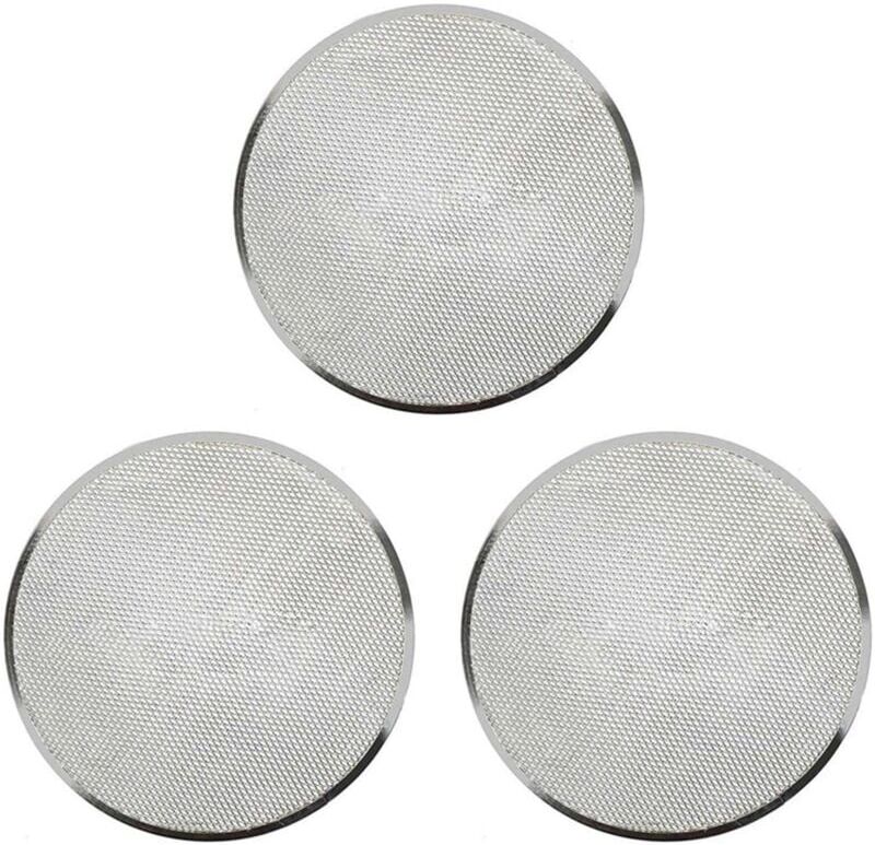 TLILY 3X Professional Round Pizza Oven Baking Tray Barbecue Grate Nonstick Mesh Net(12 Inch)