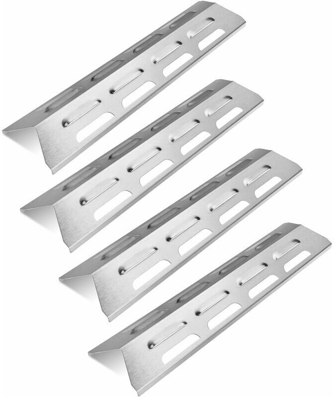 SOLEIL 41CM Heat Shield Replacement for Ultar, Blooma, Outback, Kenmore, Master Forge, Perfect Flame, Stainless Steel Flame Diffuser Gas Grill Spare Part