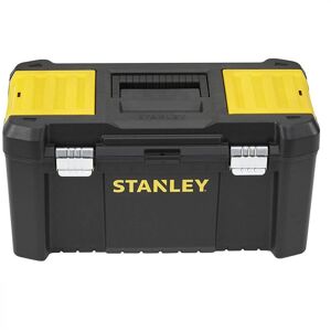Stanley - STA175521 50cm/19 Toolbox With Metal Latches Tote Tray & Lid Organiser