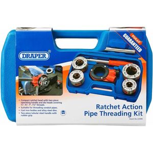 Draper - Imperial Ratchet Pipe Threading Kit (7 Piece) (22498)