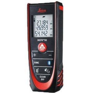 Leica Geosystems - Leica disto D2 Laser Measure with Bluetooth - ,