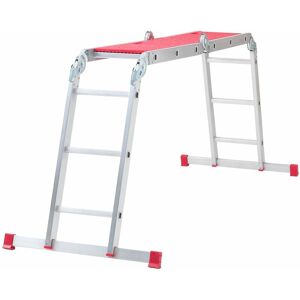 Aluminium 12 in 1 Multi-Purpose Ladder with Platform - Werner