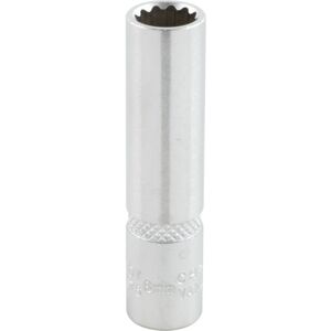 Pro Deep Socket 8mm x 1/4 Square Drive Bi-hexagon Chrome Vanadium (12-P - Kennedy