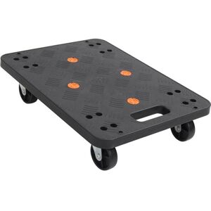 Loadsurfer - 100kg Plastic Hand Dolly Furniture Mover Trolley Cart Truck Platform 500x370mm