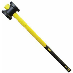 Loops - 10Ib Fencing Post Maul Large Flat Head Hammer Building Garden Post