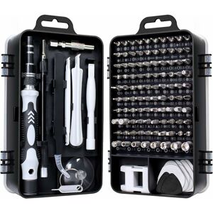 LANGRAY 115 in 1 mini screwdriver set precision kit tools small box torx screwdriver computer disassembly laptop pc for macbook, iphone, repair, glasses,