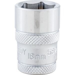 Pro 7mm Single Hex Deep Socket 1/4 Square Drive - Kennedy