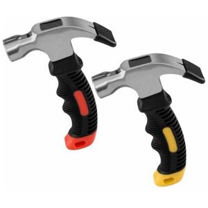 Orchidée - 2 packs of 8 oz small hammers with magnetic nail starter.