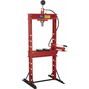 LOOPS 20 Tonne Hydraulic Press - Floor Type - Detachable Pump & Ram - Pressure Gauge
