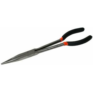 Loops - 280mm Straight Long Reach Straight Electronics Pliers Cutting Edges