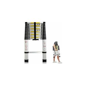 DAY PLUS 3.8m 12.5 feet Ladder Aluminium Telescopic Foldable Multi Purpose Ladder