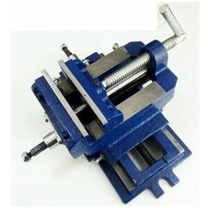 Toolzone - 4' Cross Slide Vise Vice Drill Press Metal Milling 2 Way x-y Heavy Duty Clamp