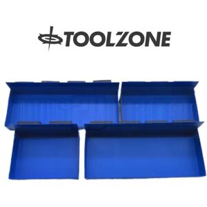 Toolzone - 4 Piece Workshop Van Magnetic Tool Cabinets Parts Storage Tray Set AU365