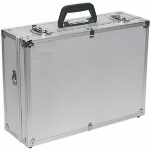 Loops - 450 x 350 x 150mm Aluminium Tool Case & Electronics Storage Adjustable Dividers