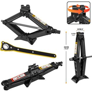 Dayplus - 4500 lb rv Car Trailer Stabilizer Leveling Scissor Jack With Spanner Garage Home