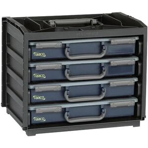 Raaco - 136242 Portable Handy Carrying Box 310 x 376 x 265mm - Black