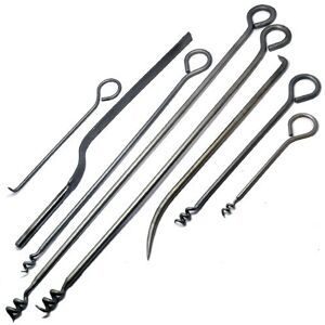 C.S. OSBORNE No. 908p Deluxe Rigid Packing Tool Set (8Pcs) - C.s.osborne