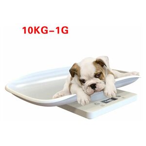 Alwaysh - Digital Bathroom Scale For Baby Or Pets Up To 10 Kg White Scale Style