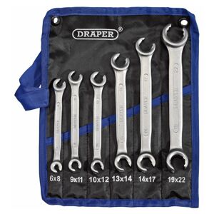 Flare Nut Spanner Set (6 Piece) (17759) - Draper