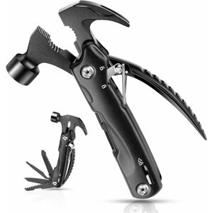 HÉLOISE Gifts for Men, Boyfriend, Husband, Cool and Unique Birthday Gift Ideas for Him Dad, Mini Multi Tool Hammer with Knife, Camping Gear, Survival Tool