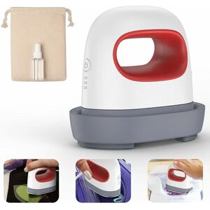 Groofoo - Mini Easy Heat Press - Portable Heat Press Machine for T-shirts, Shoes and Hats - Red Pressing Machine