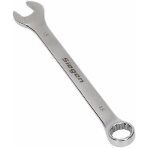 LOOPS Hardened Steel Combination Spanner - 18mm - Polished Chrome Vanadium Wrench