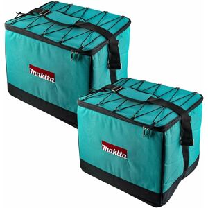 Makita - 16 41cm Canvas Nylon Hard Base Tool Bag Toolbox Toolbag + Strap x 2