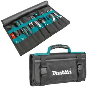 Makita - E-15506 Tool Wrap with Handle & Front Pocket Blue Tool Roll Strap System