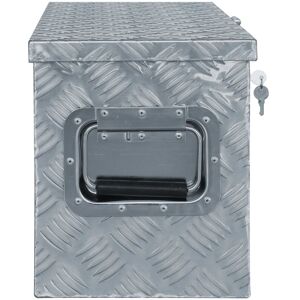 Berkfield Home - Mayfair Aluminium Box 80.5x22x22 cm Silver