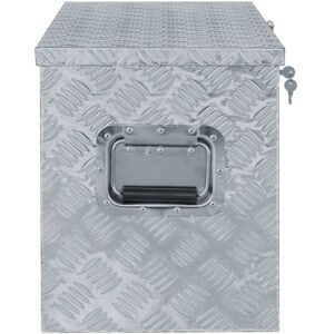 Berkfield Home - Mayfair Aluminium Box 90.5x35x40 cm Silver