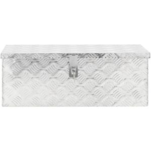 Berkfield Home - Mayfair Storage Box Silver 70x31x27 cm Aluminium