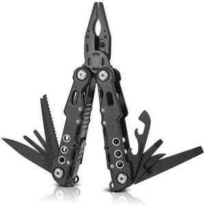 LUNE Moon-Multi-Tool Pliers,Useful Unusual Gadget,12 in 1 Multi-Tool Stainless Steel Folding Multitool with Bottle Opener,Screwdriver for Outdoor