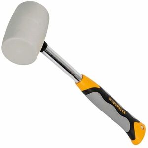 Roughneck - Non-Marking White Rubber Mallet 454g (16oz) ROU61216 - White