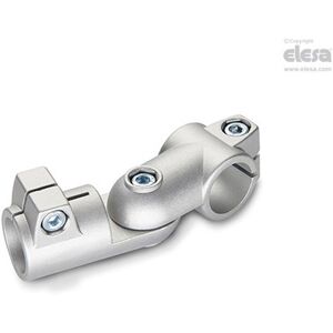 Elesa - Pivoting Connecting Clamp-GN 288-B40-B40-S-2-BL