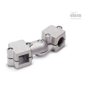 Elesa - Pivoting Connecting Clamp-GN 289-B40-V40-S-2-BL