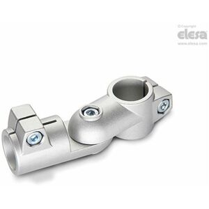 Elesa - Pivoting Connecting Clamp-GN 284-B30-B20-S-2-BL