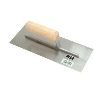 R.s.t. RTR124C Plasterer's Finishing Trowel Straight Wooden Handle 11 x 4.1/2in RST 124C