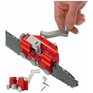 Lune - Portable manual chainsaw chain sharpener for sharpening chainsaw with hand crank