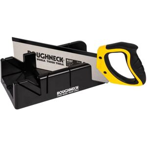 Roughneck - Mitre Box Hardpoint Tenon Saw Set 300mm (12in)