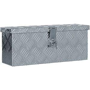 Berkfield Home - Royalton Aluminium Box 48.5x14x20 cm Silver
