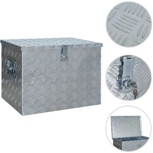 BERKFIELD HOME Royalton Aluminium Box 610x430x455 mm Silver