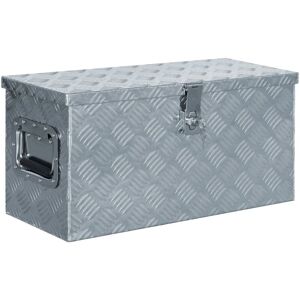 Berkfield Home - Royalton Aluminium Box 61.5x26.5x30 cm Silver